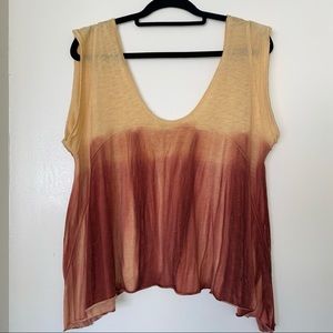 Free people tie dye tank